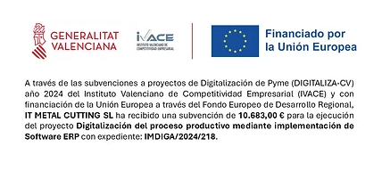 Subvención DIGITALIZA-CV 2024 — IVACE — Unión Europea