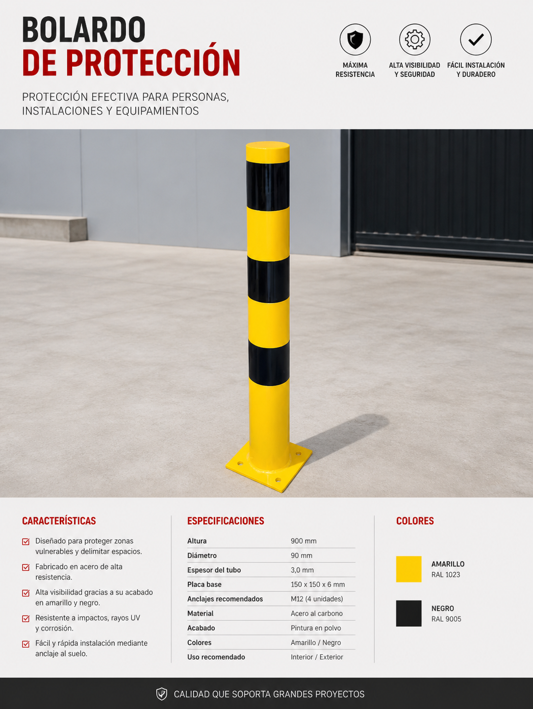 Bolardo de Seguridad